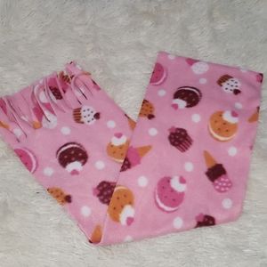 Fleece Scarf with Sweet Treats